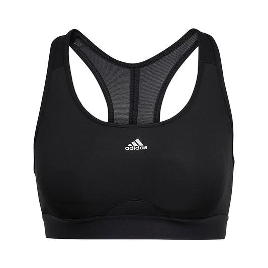 TOP DEPORTIVO ADIDAS POWERREACT PARA DAMA COLOR NEGRO