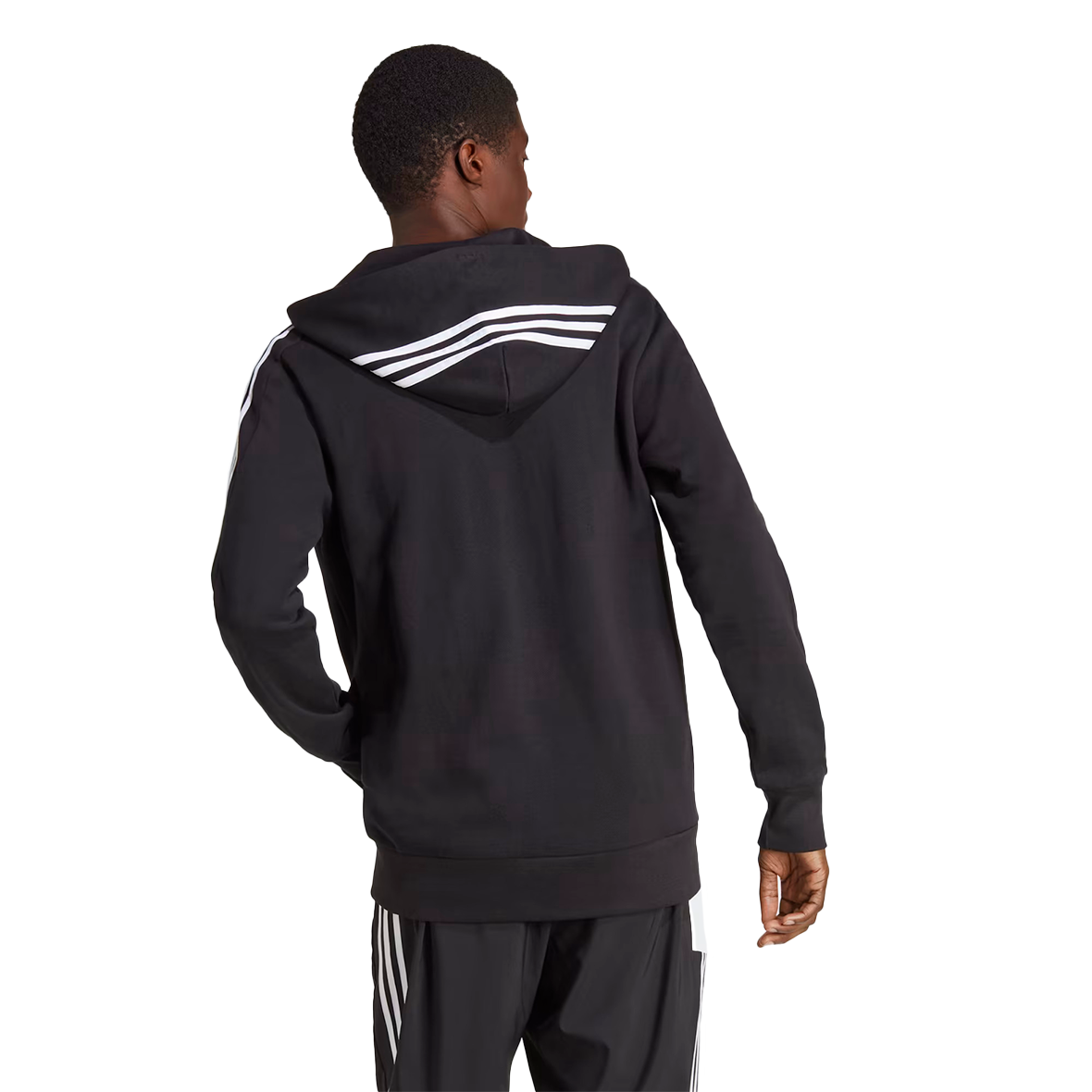 SUDADERA ADIDAS ESSENTIALS PARA CABALLERO COLOR NEGRO