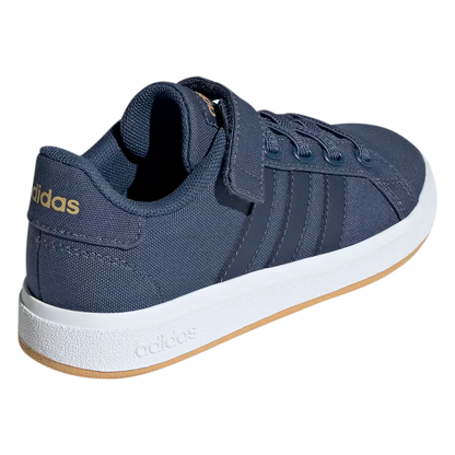 TENIS ADIDAS GRAND COURT 2.0 PARA NIÑO COLOR AZUL MARINO