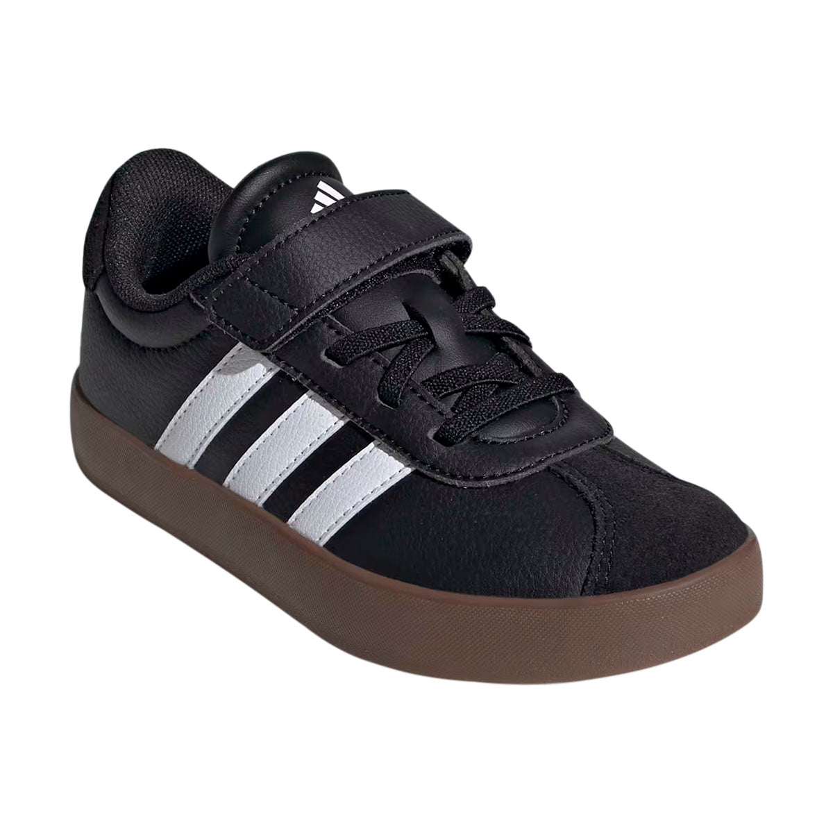 TENIS ADIDAS VL COURT 3.0 PARA NIÑO COLOR NEGRO BLANCO