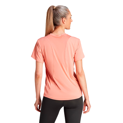 PLAYERA ADIDAS RUN IT PARA DAMA COLOR CORAL