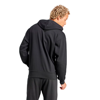 SUDADERA ADIDAS ESSENTIALS PARA CABALLERO COLOR NEGRO