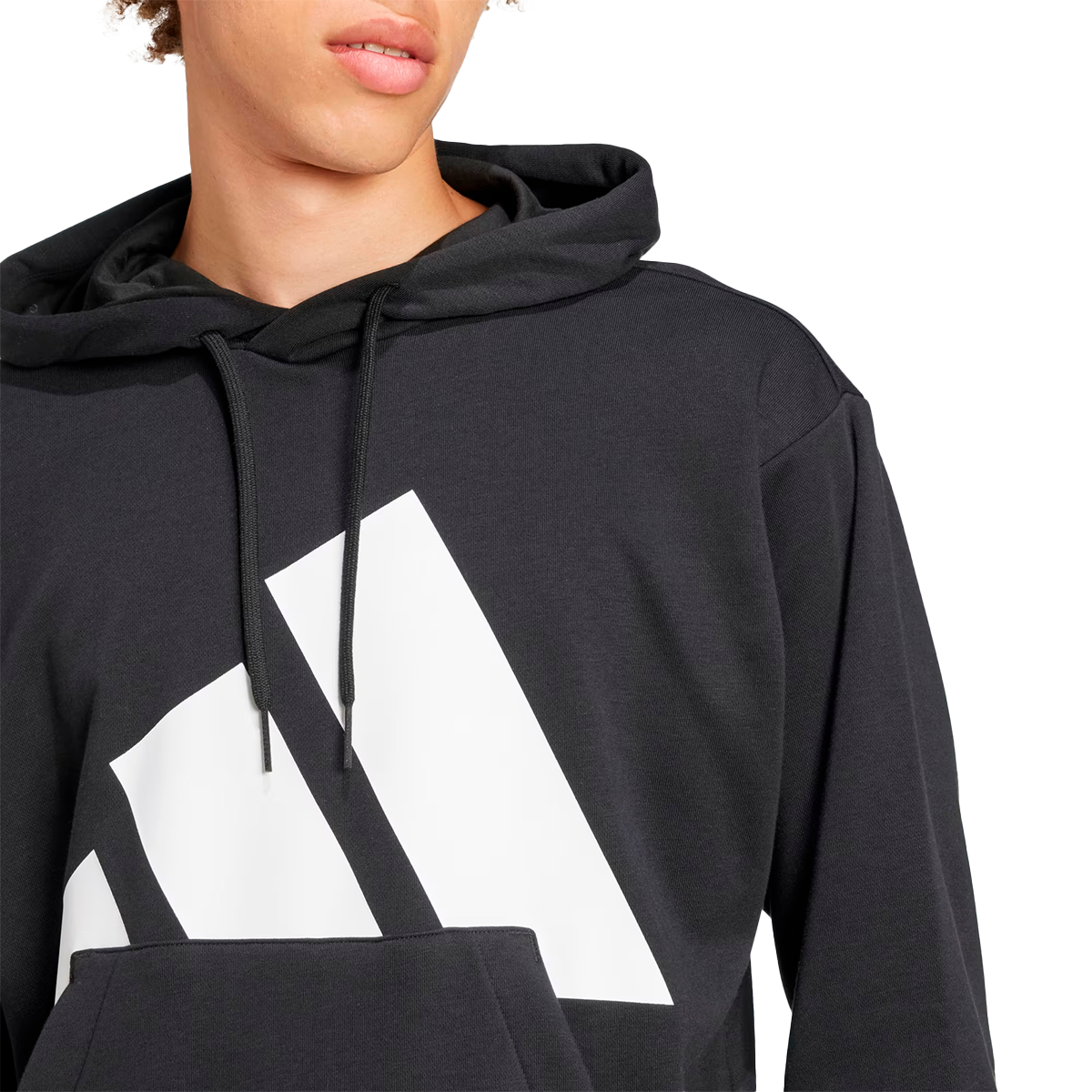 SUDADERA ADIDAS ESSENTIALS PARA CABALLERO COLOR NEGRO