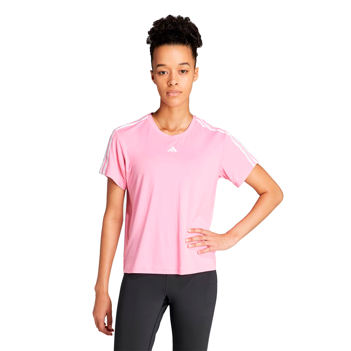 PLAYERA ADIDAS AEROREADY PARA DAMA COLOR ROSA