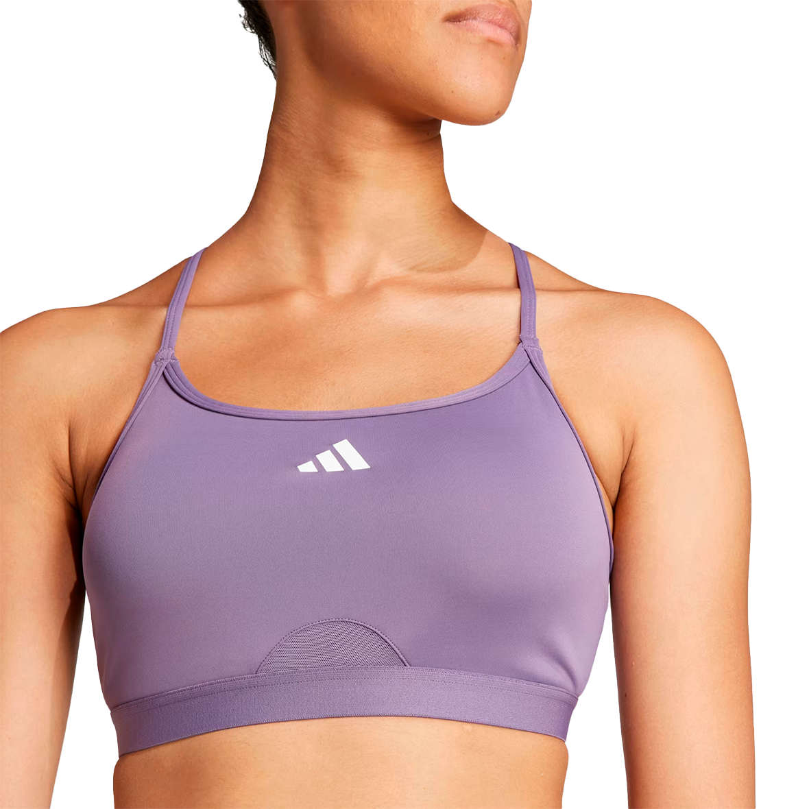 TOP DEPORTIVO ADIDAS AEROREADY COLOR MORADO