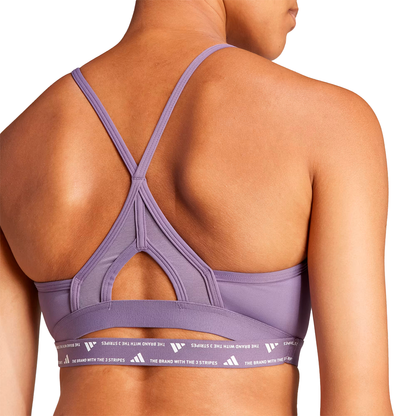 TOP DEPORTIVO ADIDAS AEROREADY COLOR MORADO