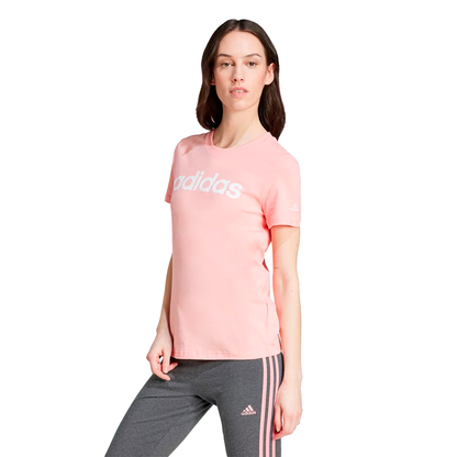 PLAYERA ADIDAS LOUNGWEAR PARA DAMA COLOR CORAL