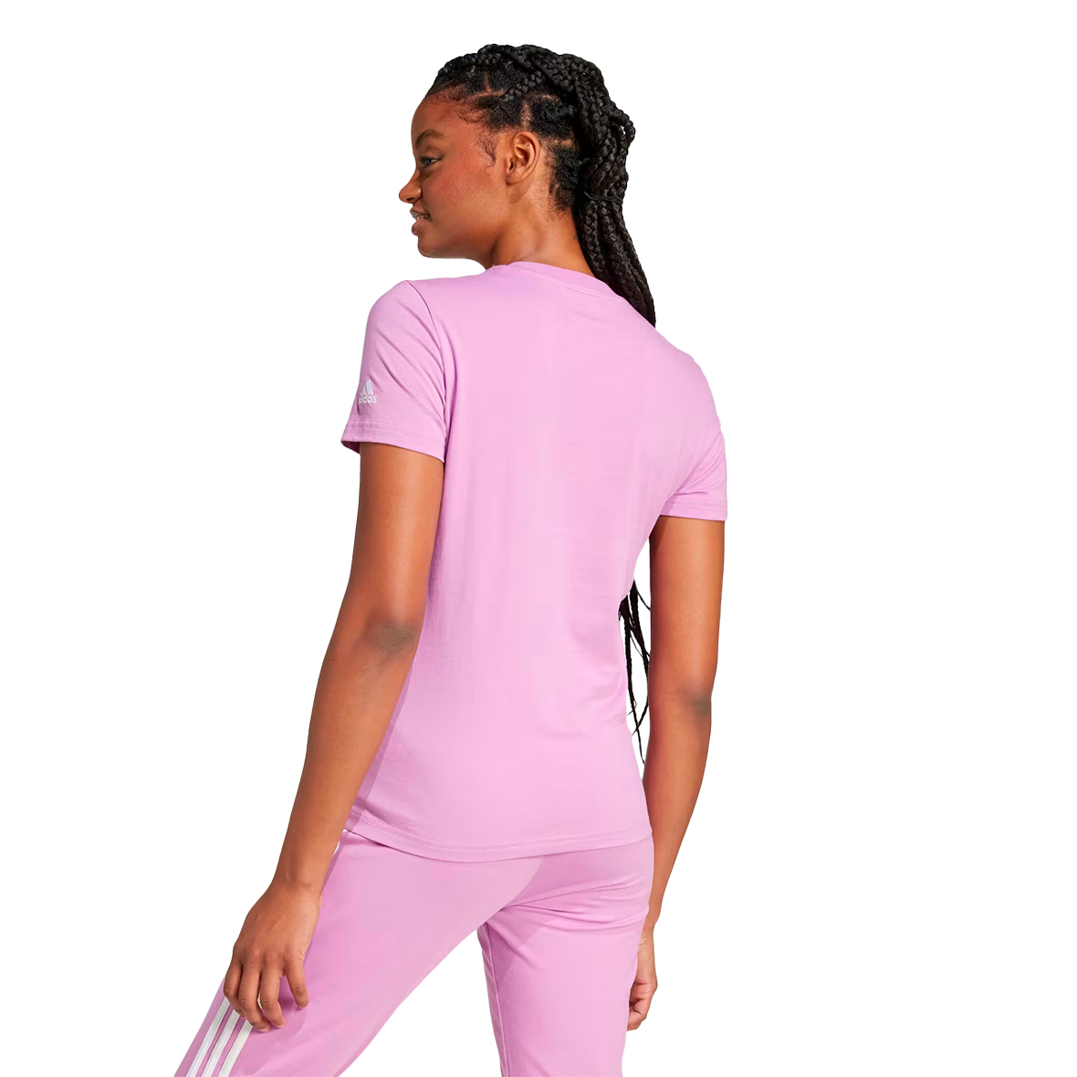 PLAYERA ADIDAS LOUNGWEAR PARA DAMA COLOR LILA