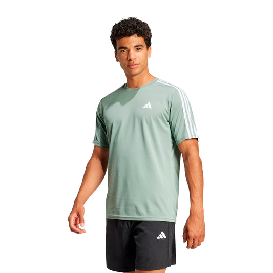 PLAYERA ADIDAS TRAIN 3 STRIPES PARA CABALLERO COLOR GRIS
