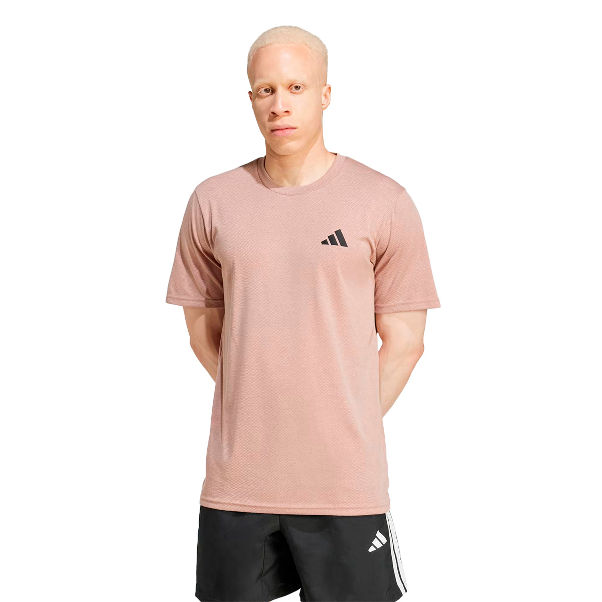 PLAYERA ADIDAS ESSENTIALS FEELREADY PARA CABALLERO COLOR CAFE