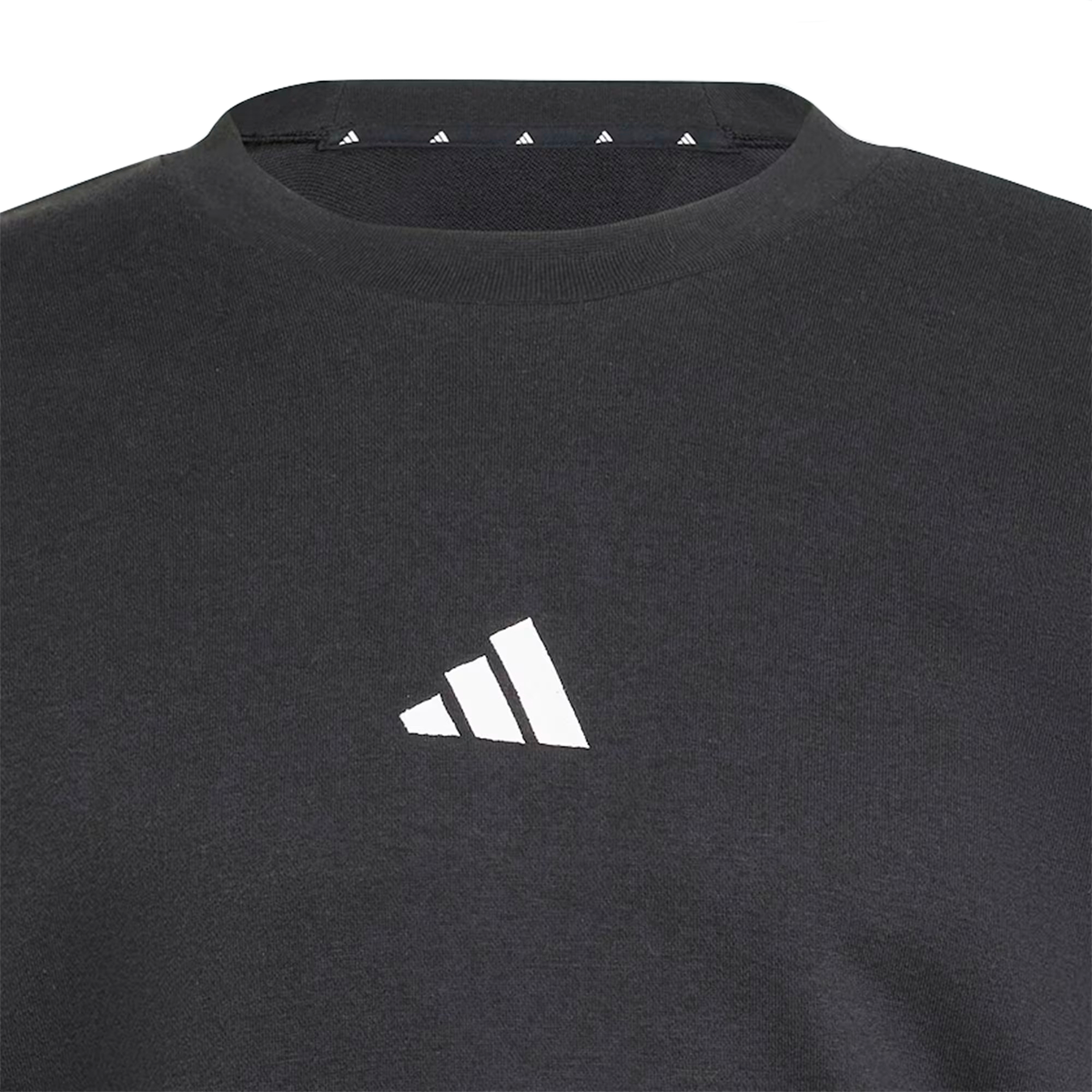 SUDADERA ADIDAS ESSENTIALS 3 STRIPES PARA CABALLERO COLOR NEGRO