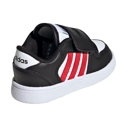 TENIS ADIDAS BREAK START INFANTIL COLOR NEGRO BLANCO ROJO