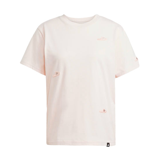 PLAYERA ADIDAS LOUNGE SLIDE PARA DAMA COLOR BEIGE