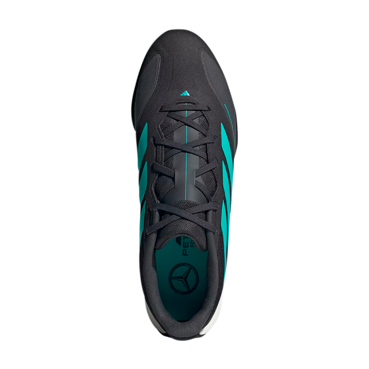 TENIS ADIDAS MERCEDES AMG F1 FEROSA BASE PARA CABALLERO COLOR NEGRO