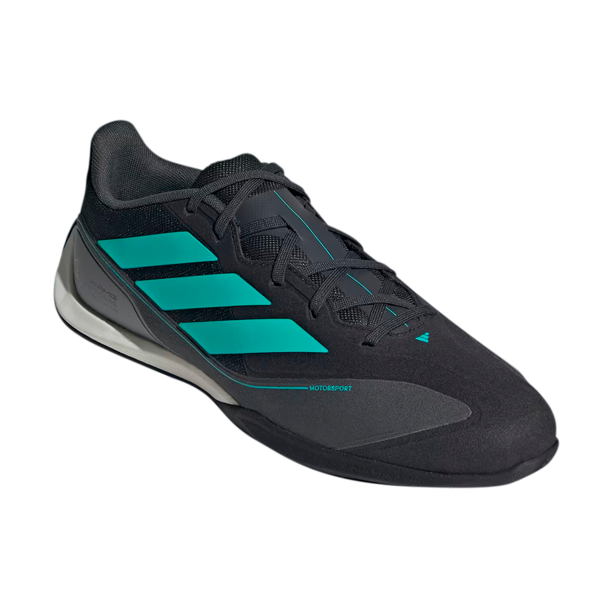 TENIS ADIDAS MERCEDES AMG F1 FEROSA BASE PARA CABALLERO COLOR NEGRO