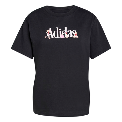PLAYERA ADIDAS SOFT SPORT PARA DAMA COLOR NEGRO