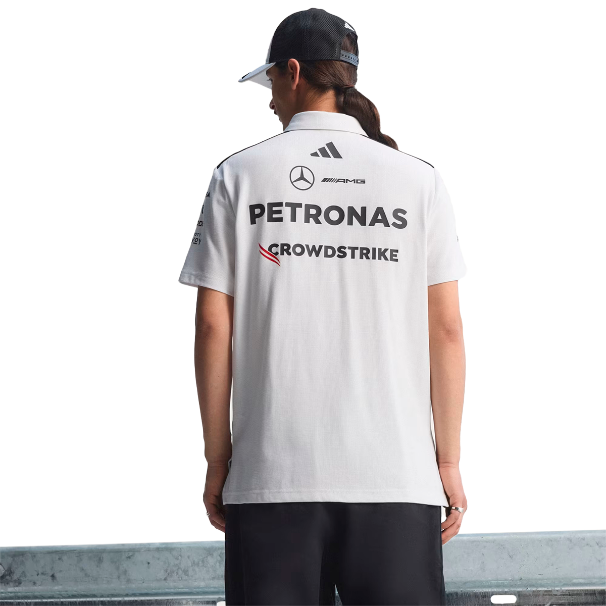 POLO ADIDAS MERCEDES AMG F1 TEAM ENGINEERS PARA CABALLERO COLOR BLANCO