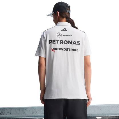 POLO ADIDAS MERCEDES AMG F1 TEAM ENGINEERS PARA CABALLERO COLOR BLANCO