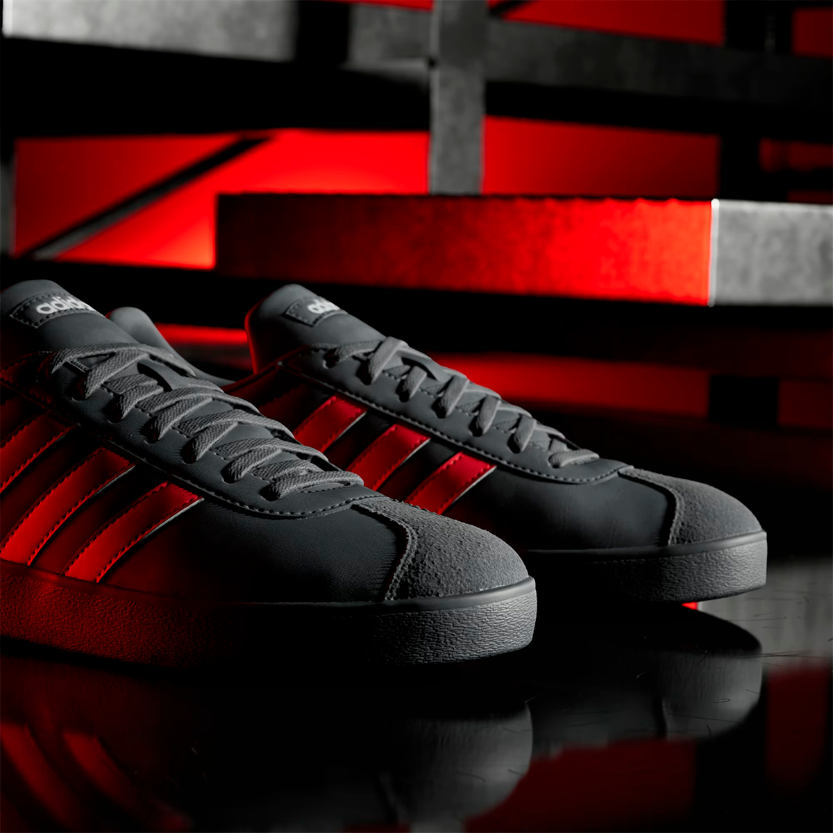 TENIS ADIDAS x AUDI REVOLUT VL COURT UNISEX COLOR NEGRO