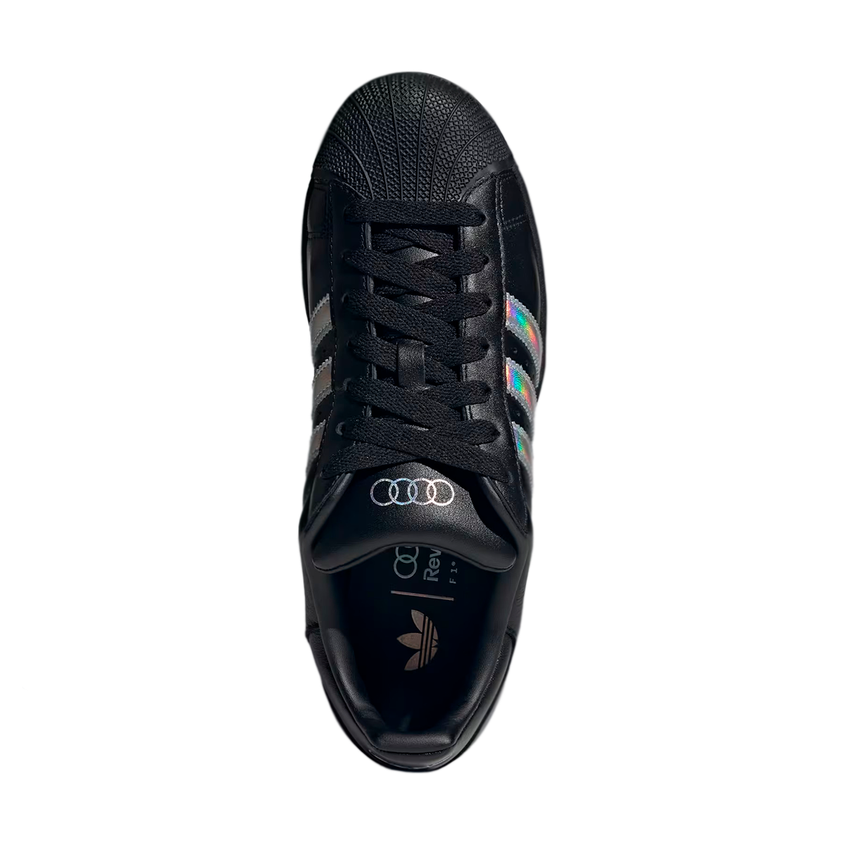 TENIS ADIDAS x AUDI REVOLUT SUPERSTAR PARA DAMA COLOR NEGRO