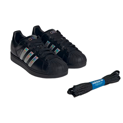 TENIS ADIDAS x AUDI REVOLUT SUPERSTAR PARA DAMA COLOR NEGRO