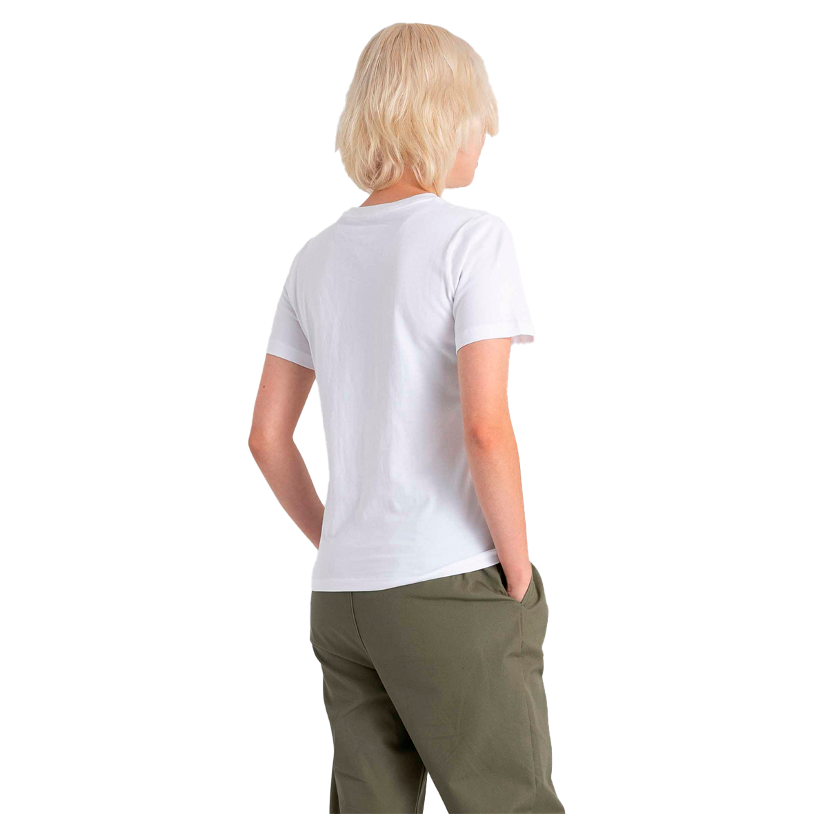 PLAYERA CONVERSE TRAILBLAZER PARA DAMA COLOR BLANCO NEGRO