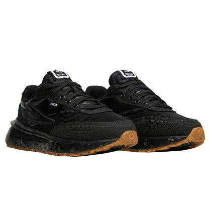 TENIS FILA RENNO ECO PARA CABALLERO COLOR NEGRO MONOCROMO