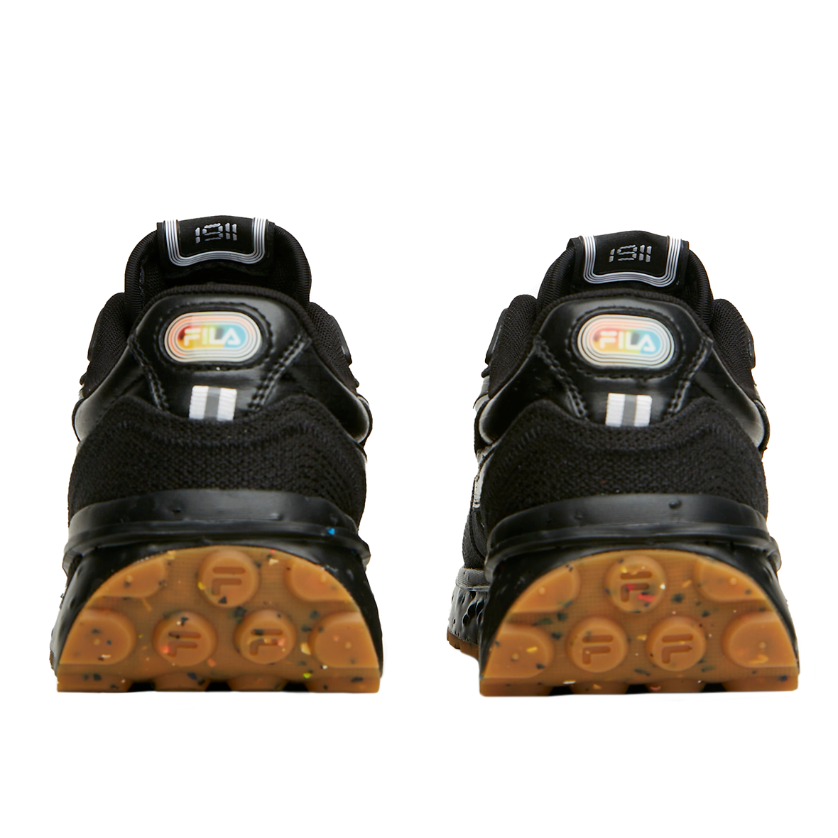 TENIS FILA RENNO ECO PARA CABALLERO COLOR NEGRO MONOCROMO