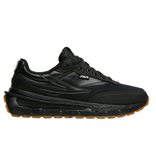 TENIS FILA RENNO ECO PARA CABALLERO COLOR NEGRO MONOCROMO