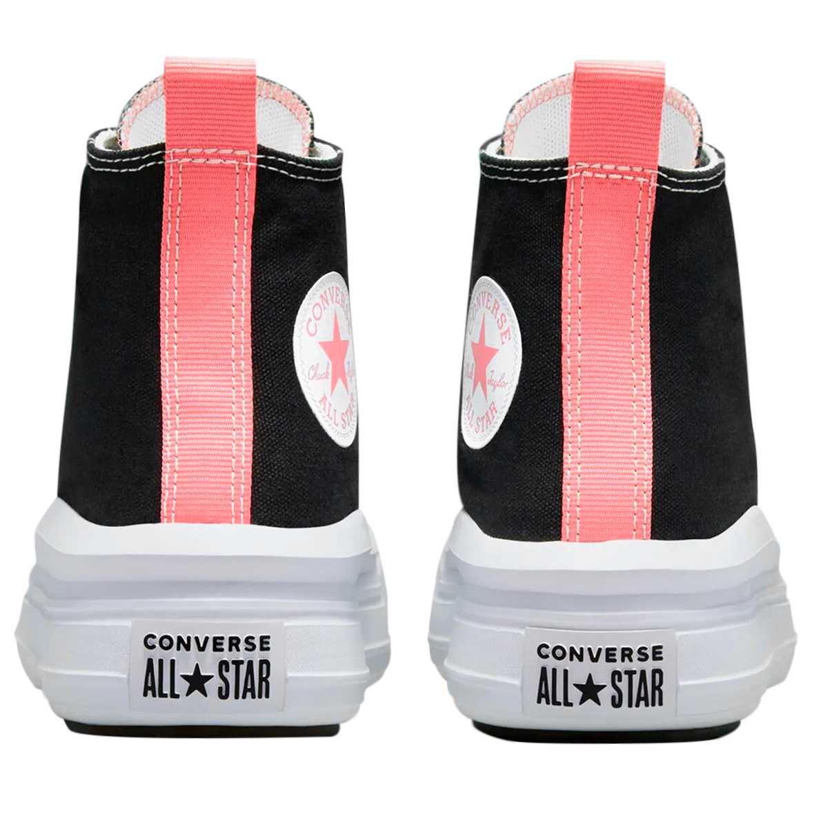 TENIS CONVERSE MOVE PLATAFORMA PARA NINA COLOR NEGRO CORAL ICONS STORE mx