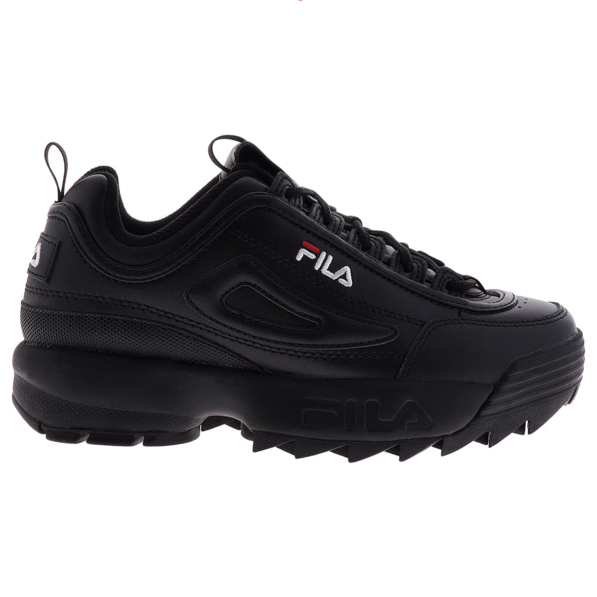 TENIS FILA DISRUPTOR II PREMIUM UNISEX COLOR NEGRO