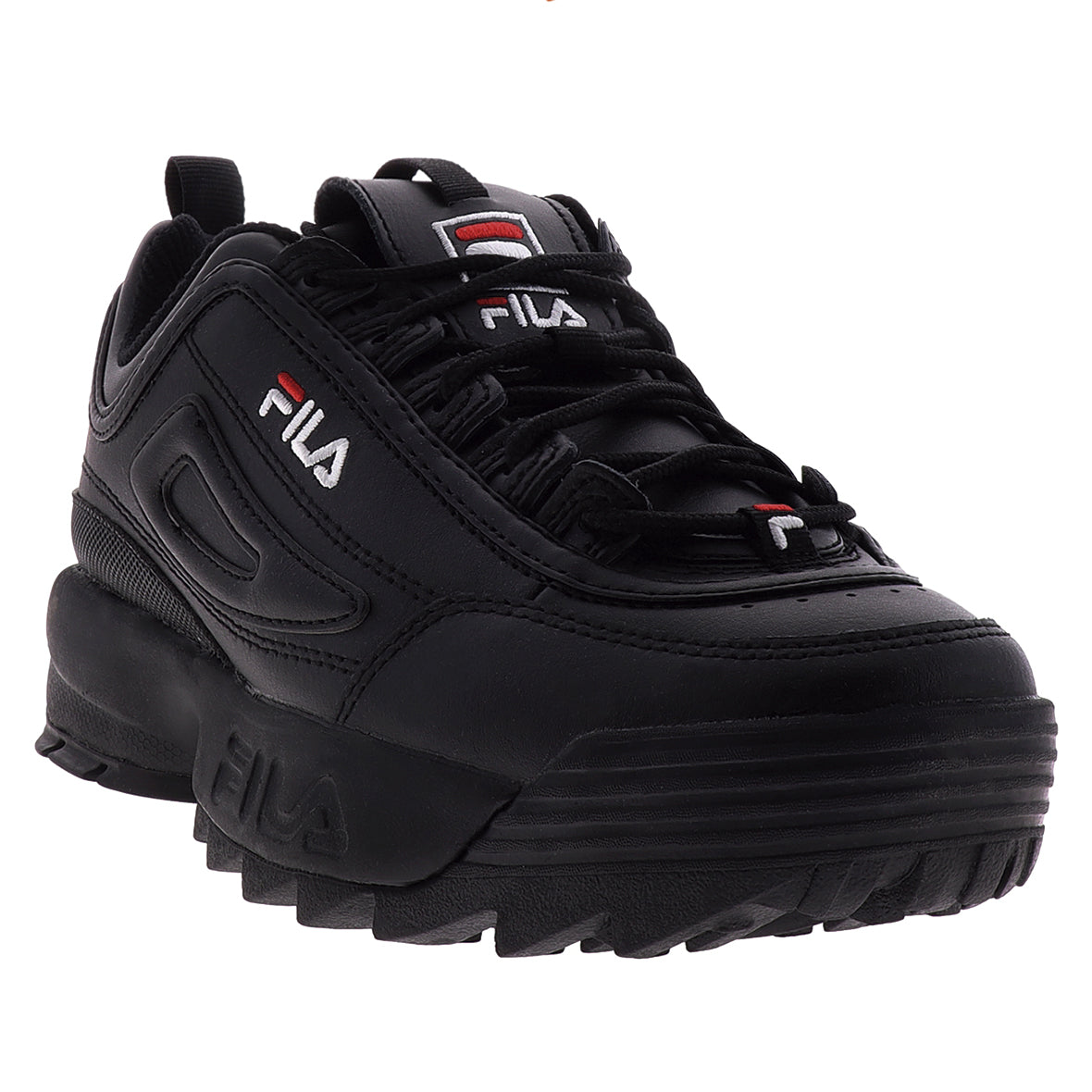 TENIS FILA DISRUPTOR II PREMIUM UNISEX COLOR NEGRO