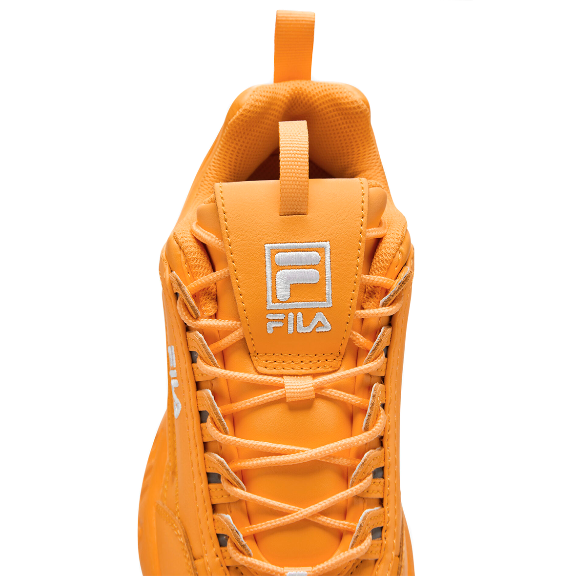 TENIS FILA DISRUPTOR II PREMIUM PARA DAMA COLOR MOSTAZA