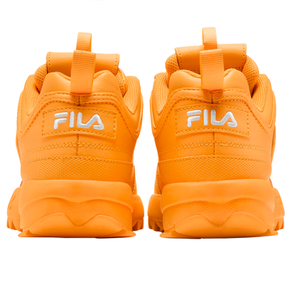TENIS FILA DISRUPTOR II PREMIUM PARA DAMA COLOR MOSTAZA