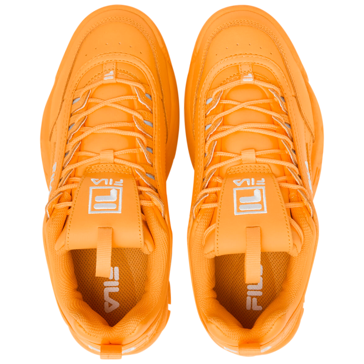 TENIS FILA DISRUPTOR II PREMIUM PARA DAMA COLOR MOSTAZA ICONS