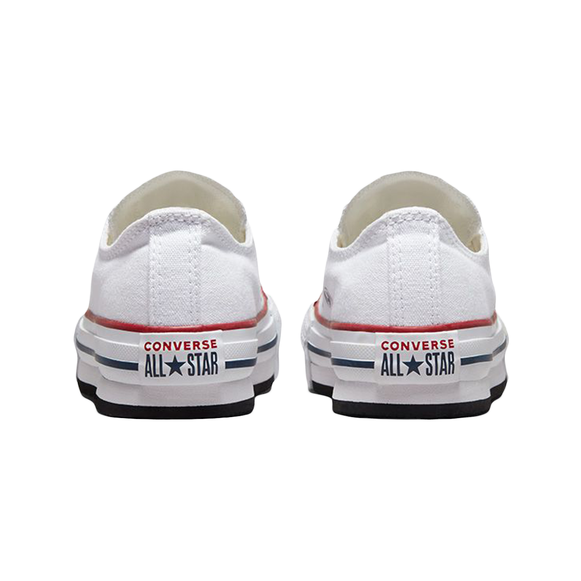 TENIS CONVERSE PLATAFORMA PARA NIÑA COLOR BLANCO