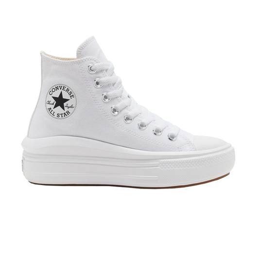 TENIS CONVERSE MOVE HI PARA DAMA COLOR BLANCO