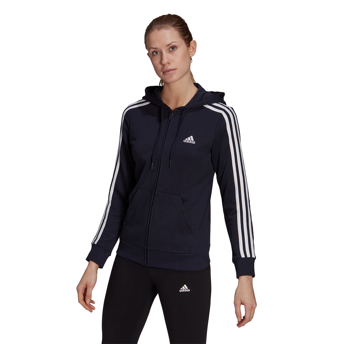 CHAMARRA ADIDAS ESSENTIALS PARA DAMA COLOR MARINO