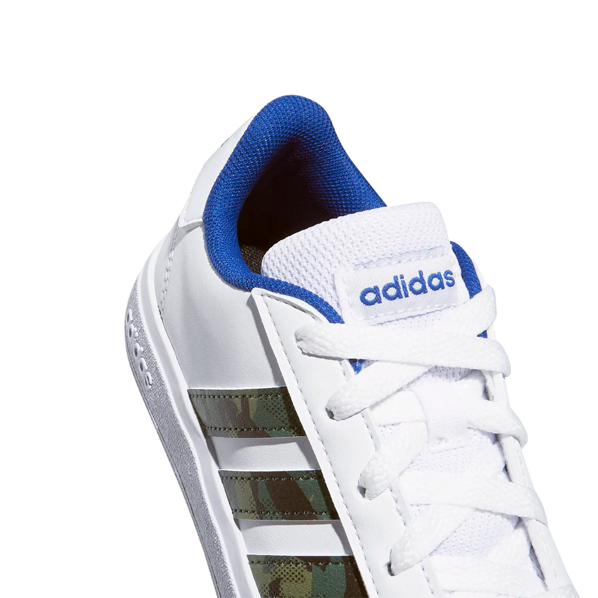 Tenis adidas blanco online con verde