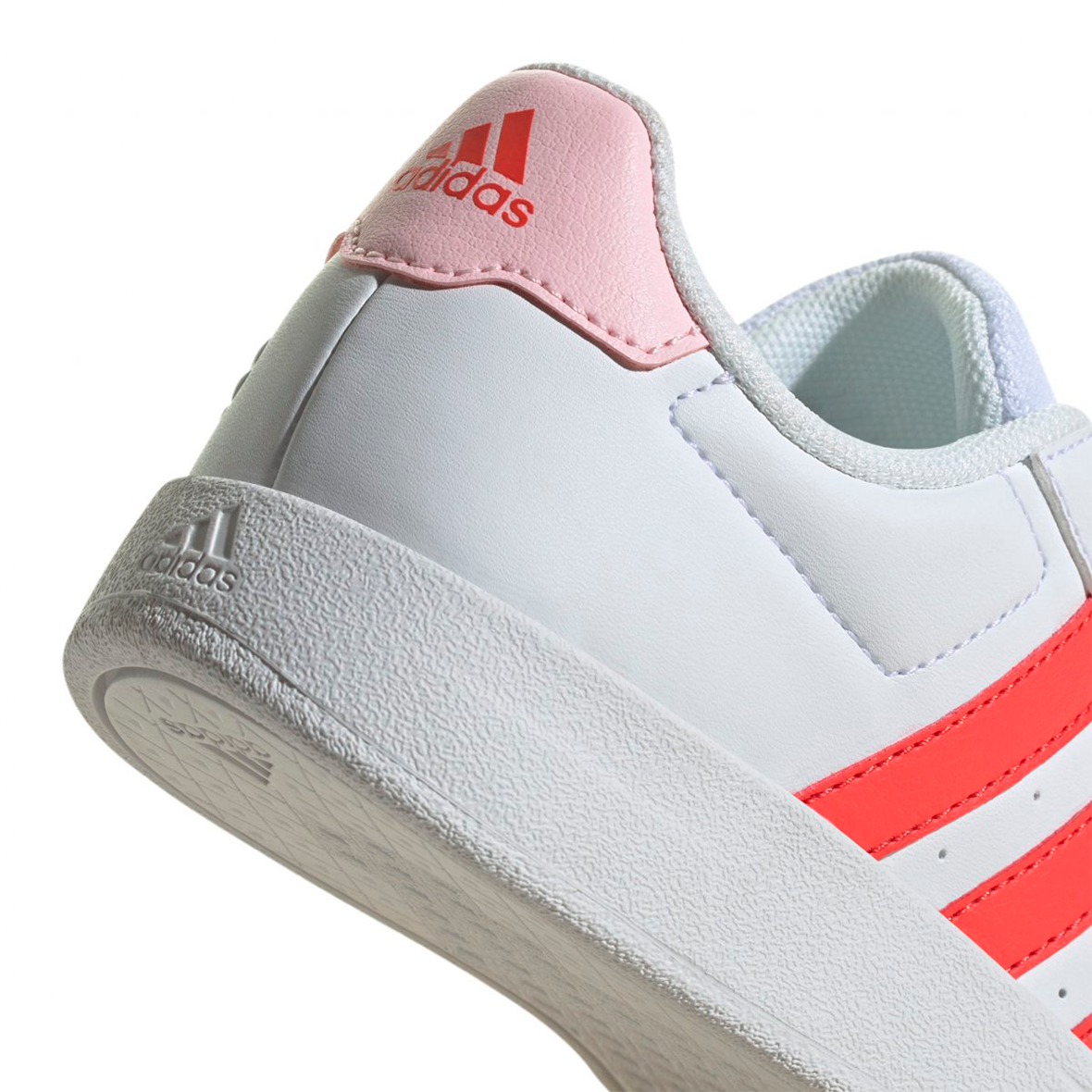 TENIS ADIDAS BREAKNET 2.0 PARA DAMA COLOR BLANCO CORAL ICONS STORE mx