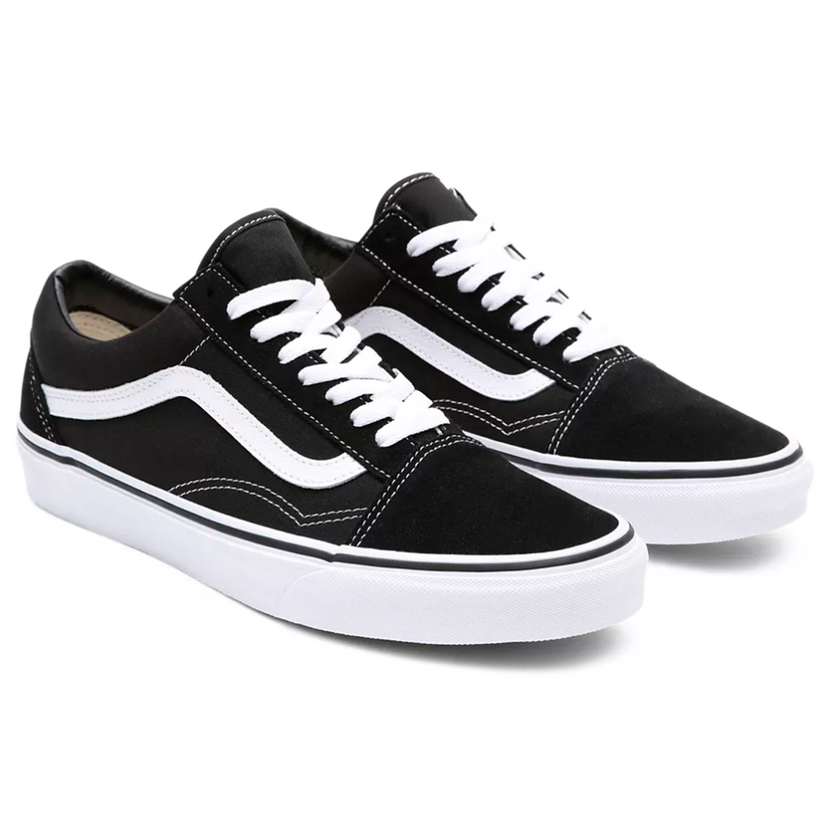 TENIS VANS OLD SKOOL UNISEX COLOR NEGRO BLANCO ICONS STORE mx