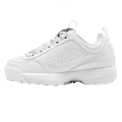 FILA DISRUPTOR II PREMIUM PARA DAMA COLOR BLANCO